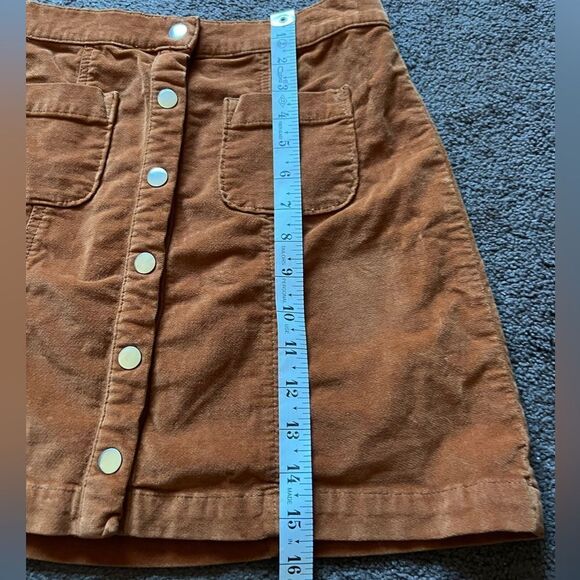 Urban Outfitters Brown Suede Mini Skirt - Picture 8 of 8